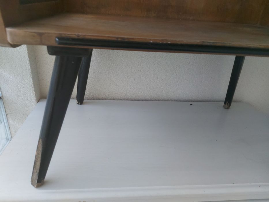 Stolik pod rtv vintage retro prl - żyłka