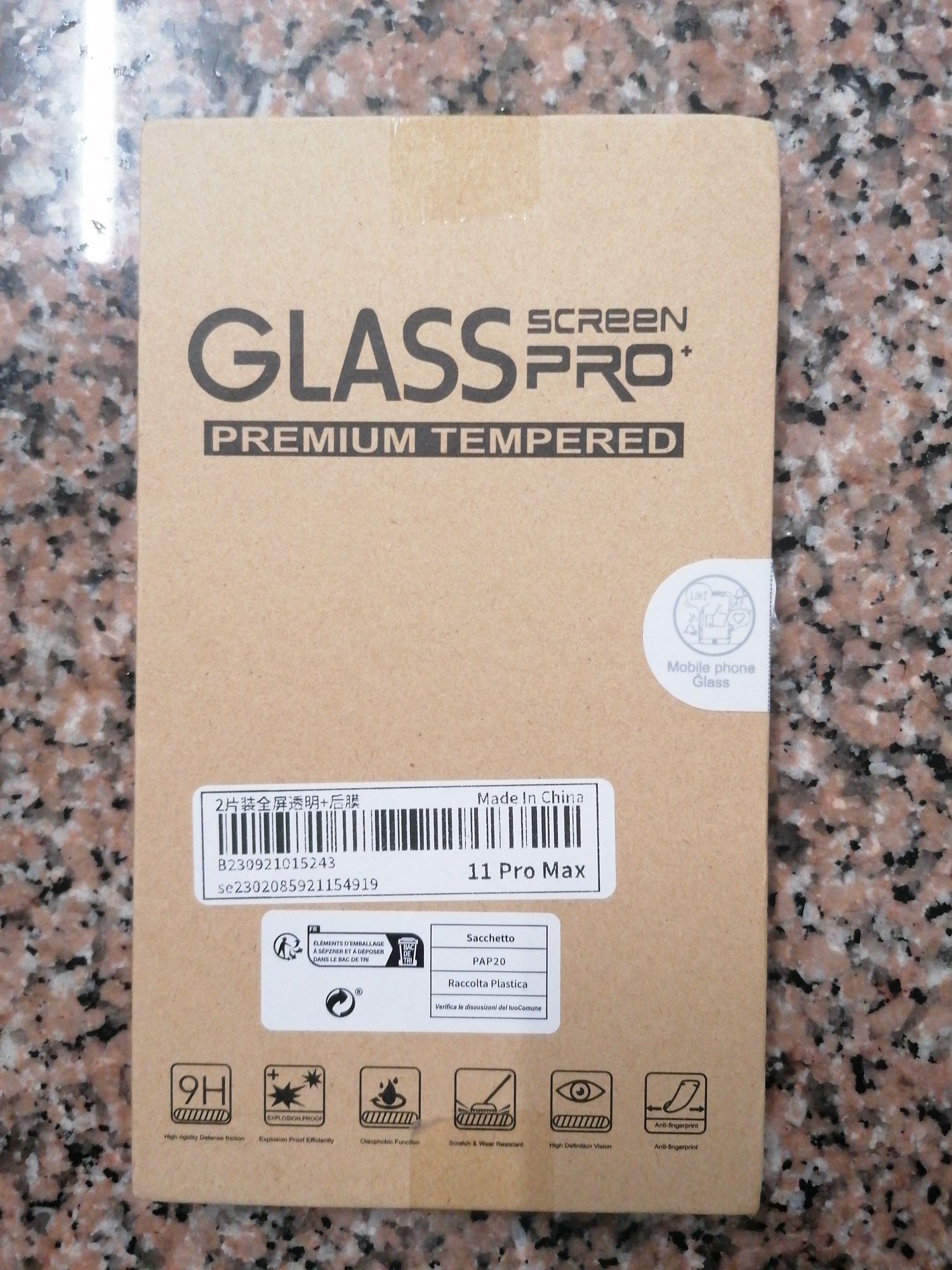 Iphone 11 pro max película protectora