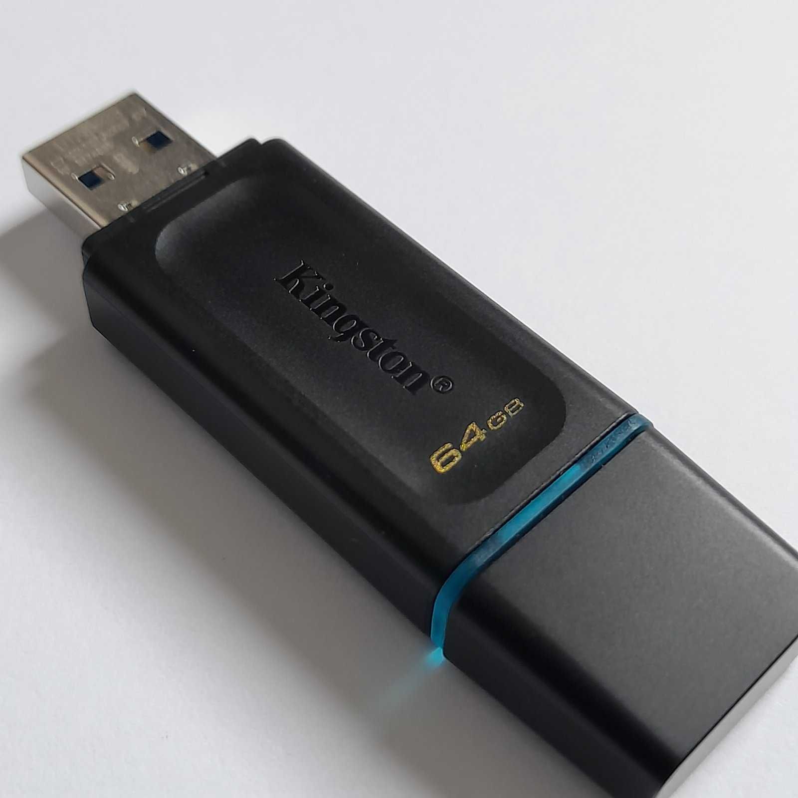 Флешка Kingston оригинал 64Gb USB 3.2 высокоскоростная
