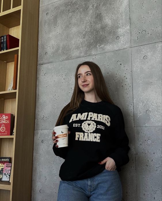 Світшот стильний жіночий Ami