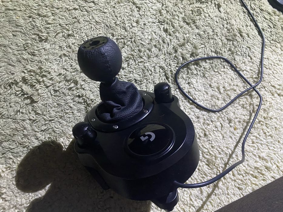 Ігровий руль logitech g 923 с кпп стан як новий