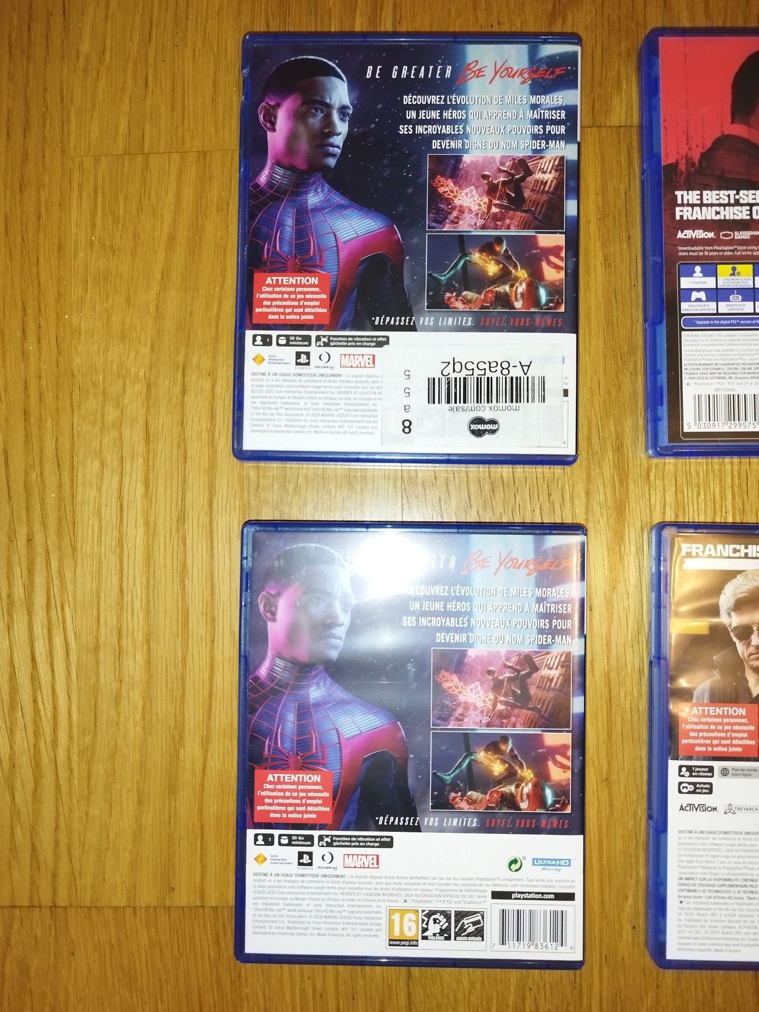 Lote de jogos PlayStation 4 e 5
