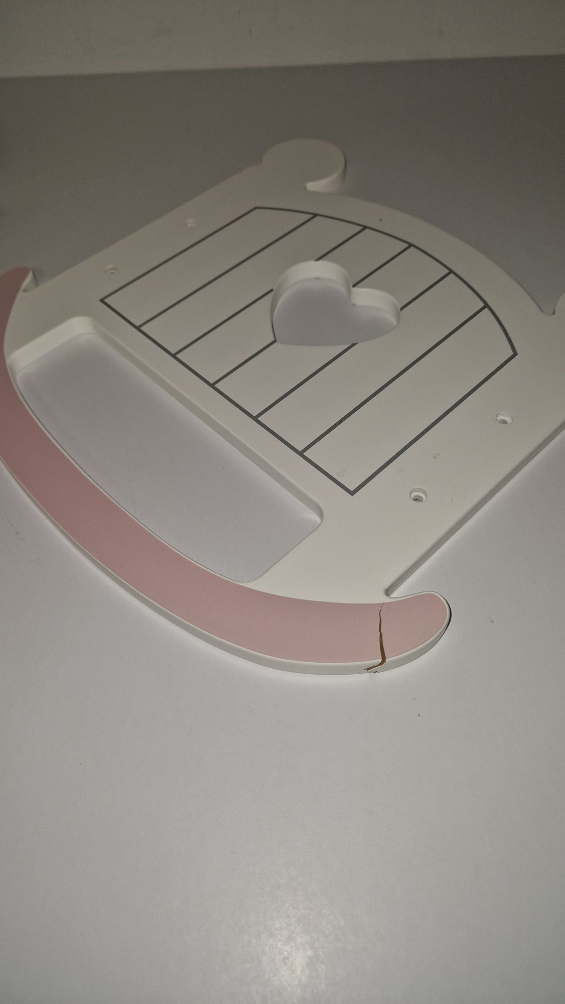 ROBUD Drewniane łóżeczko dla lalki Baby Doll Bed Toys