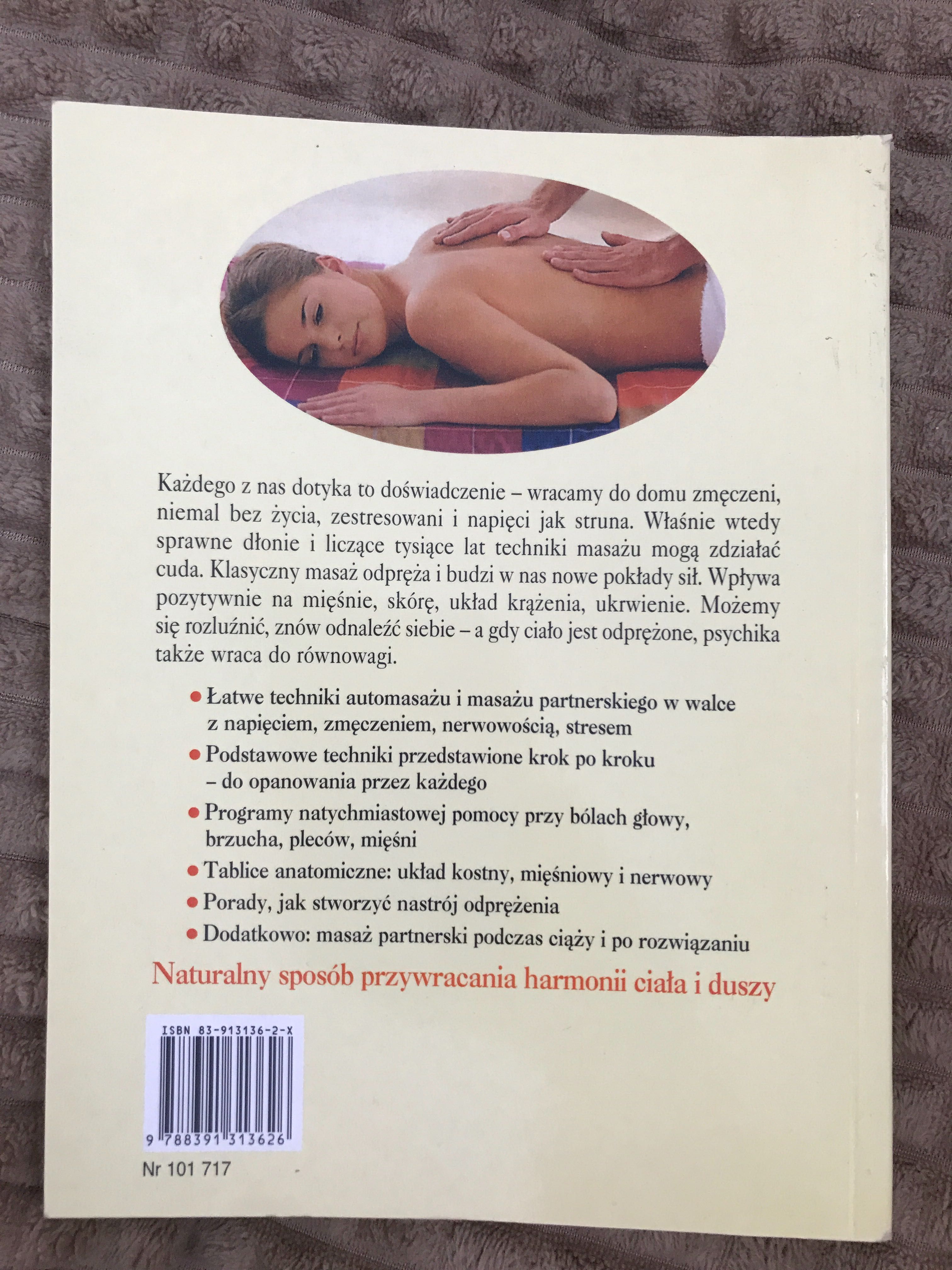 Książka masaż leczniczy dotyk