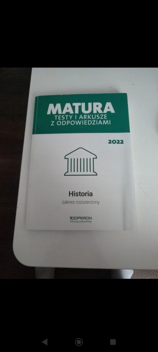 Matura-testy i arkusze Historia Operon