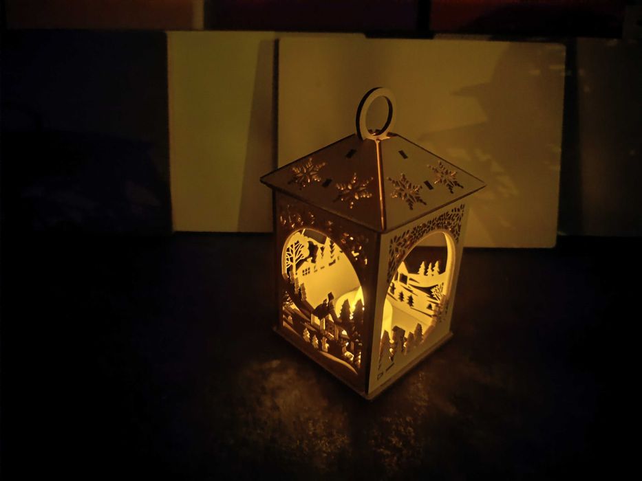 Lampion Świąteczny- Roraty -Boże Narodzenie- K0134 - Producent -