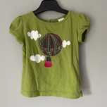 Bluzka koszulka t-shirt zielona balon Gymboree 100% bawełna 12-18 M
