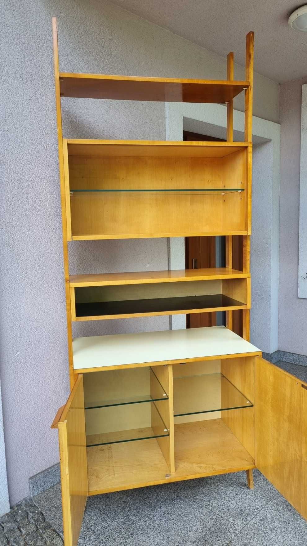 Regał Kredens Highboard Design PRL lata 60 Czechosłowacja