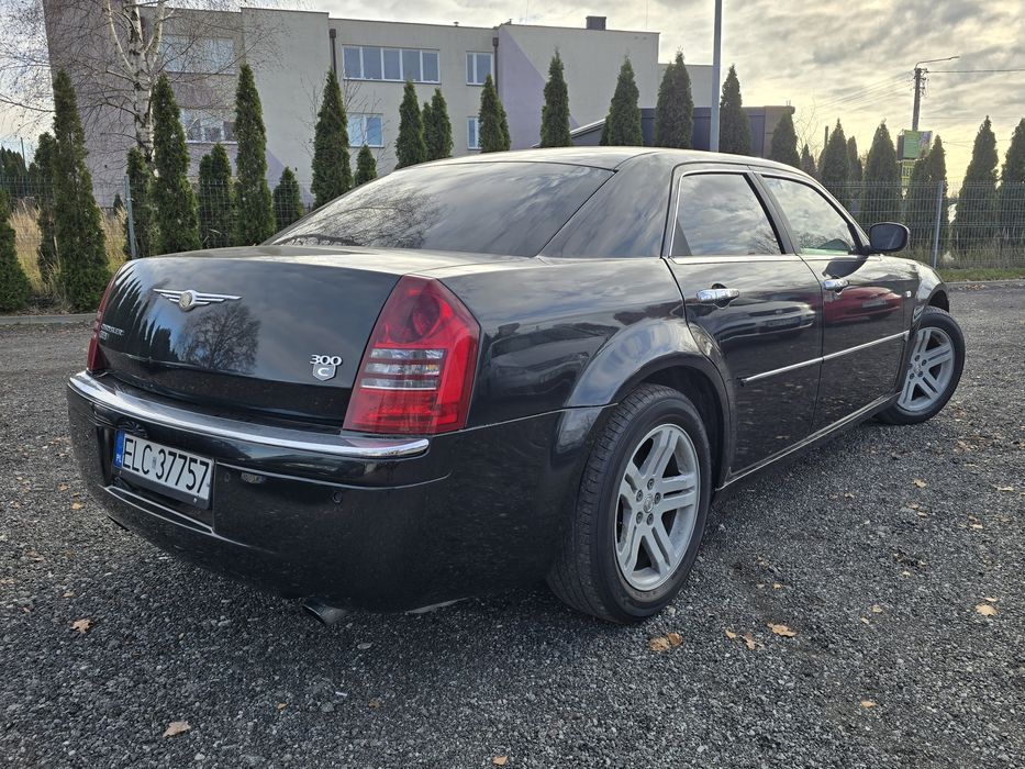 Chrysler 300c 3.0 CRD 2006r Skrzynia Automat Czarny Bogato wyposażony