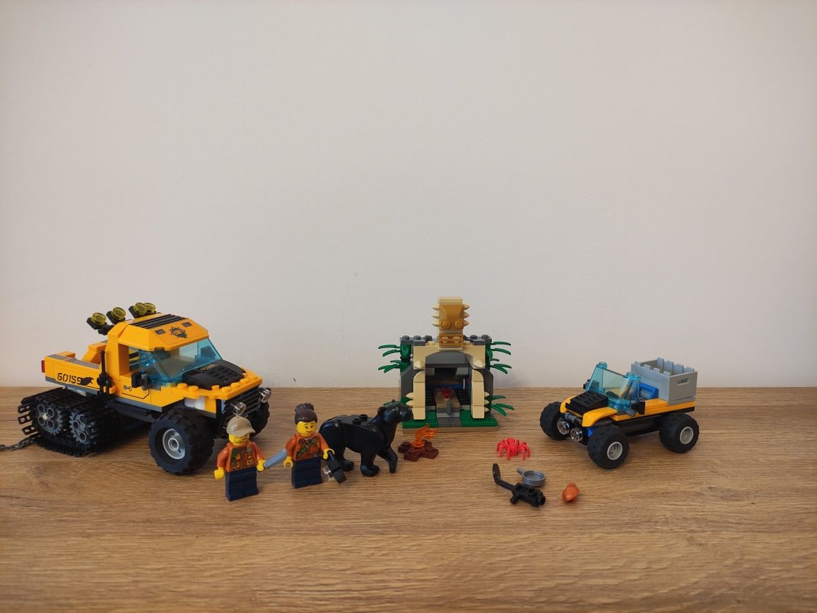LEGO City 60159 - Misja półgąsienicowej terenówki