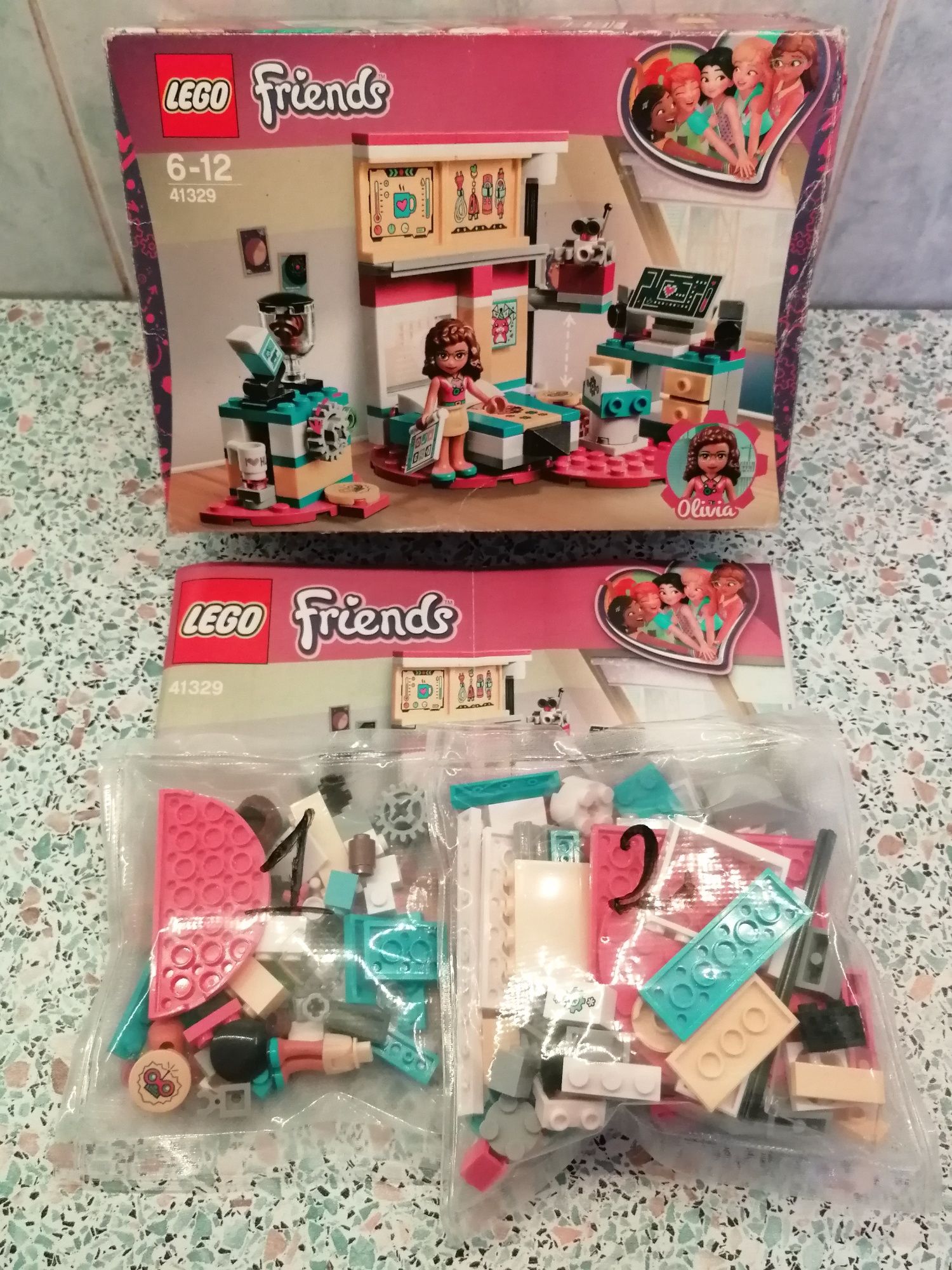 Lego Friends 41329 WYPRZEDAŻ Sypialnia Oliwii