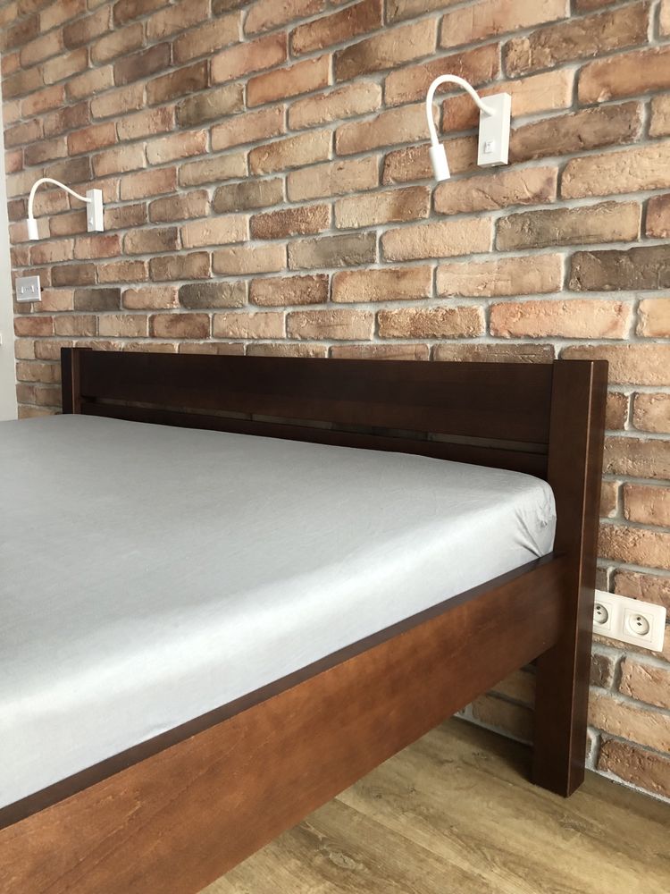 Łóżko drewniane -buk 160/200