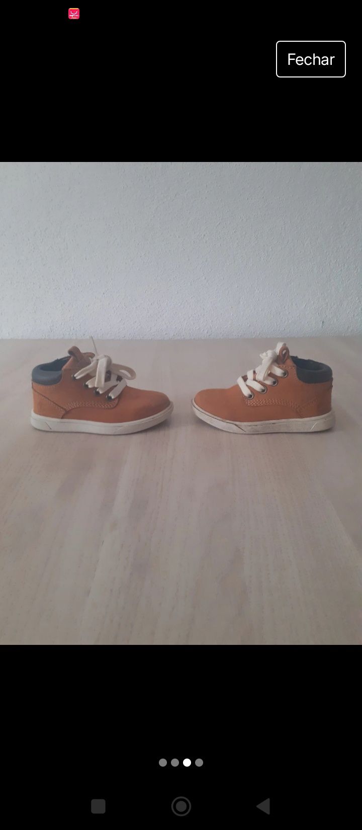 Sapatos Botas Timberland Tamanho 23