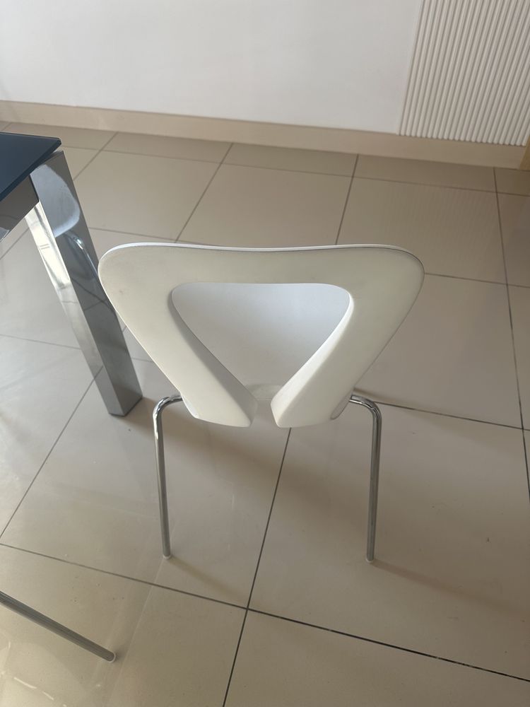 Stół Calligaris wraz z 6 krzeslami zestaw wloski premium