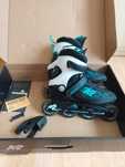 Rolki K2 Kinetic Pro roz 39 wyprane, wyczyszczone