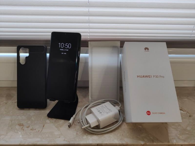 Huawei p30 pro pudełko ładowarka etui