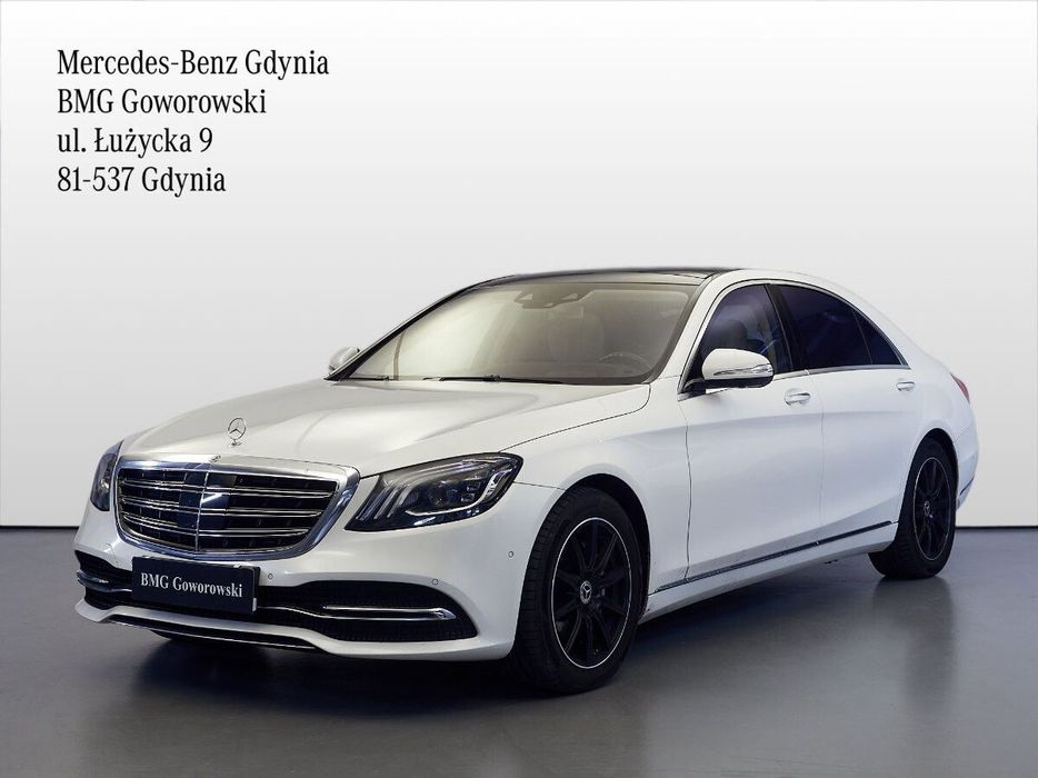 Mercedes-Benz Klasa S S350d 4M, Salon Pl, serwisowany w ASO