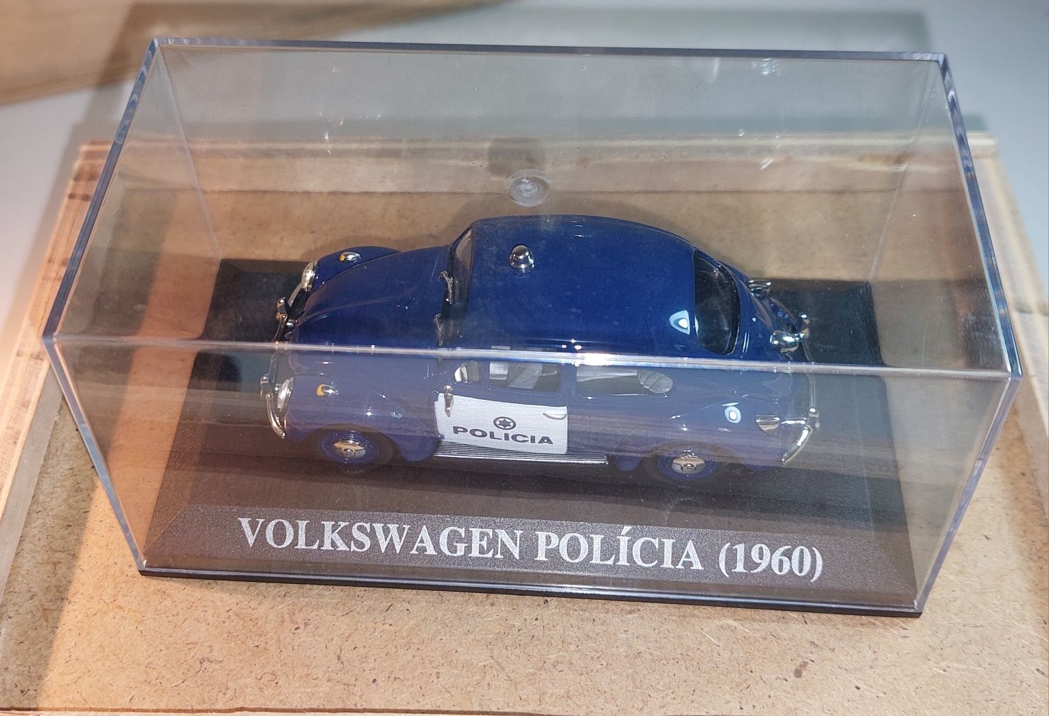 Volkswagen Polícia (1960) 1/43 Altaya | Carro Miniatura