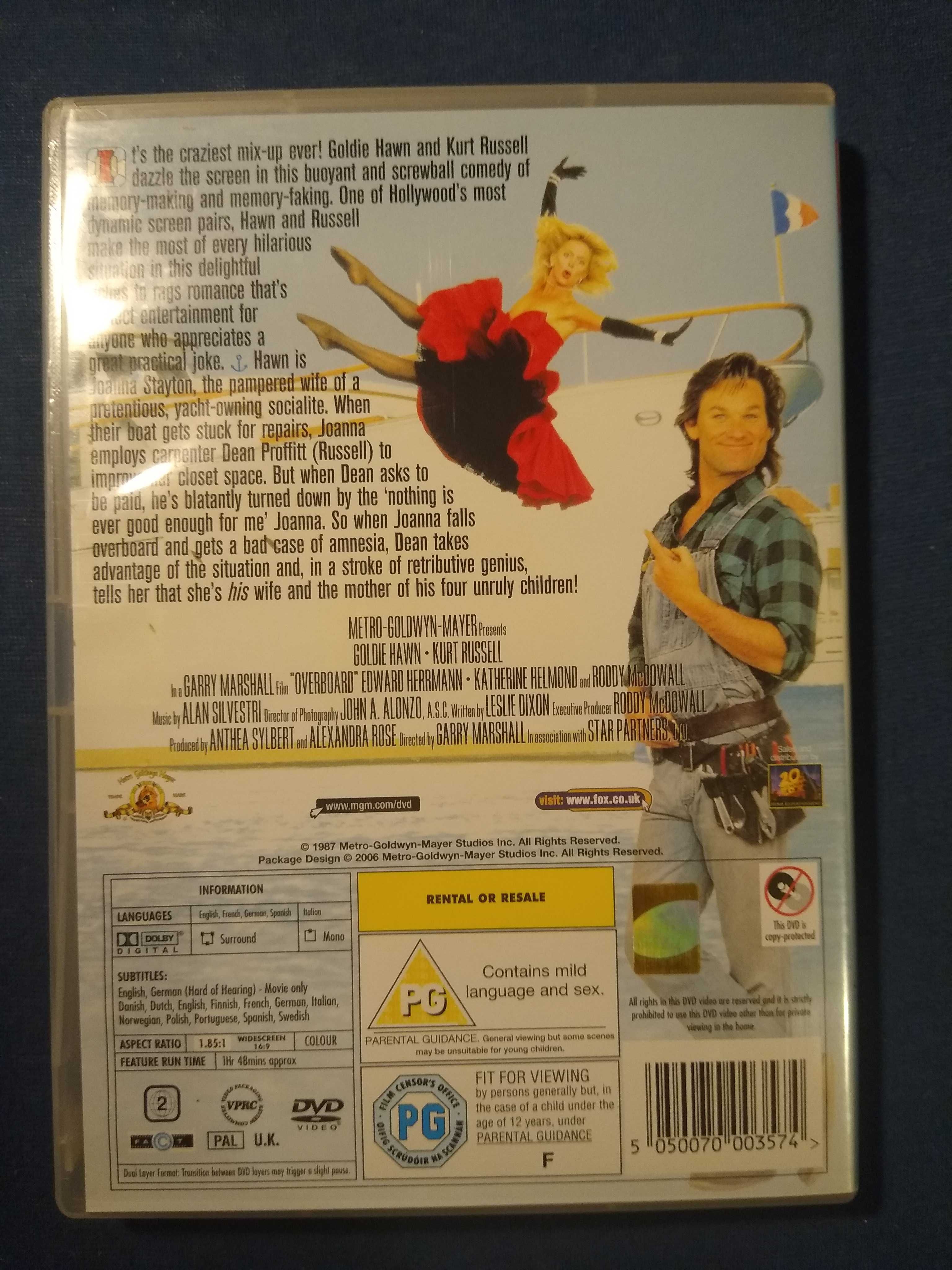 "Overboard" płyta DVD