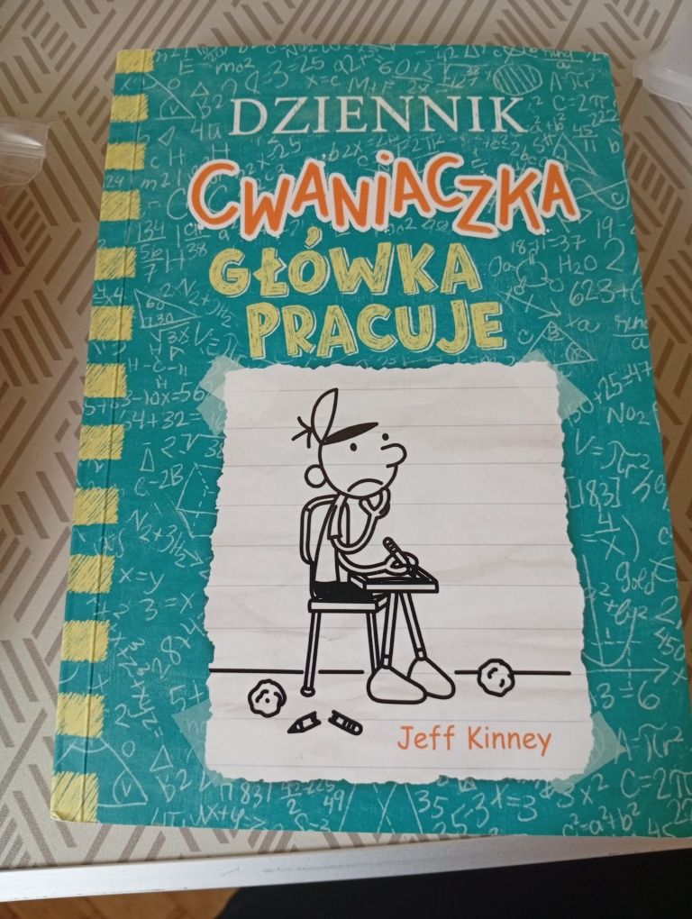 Dziennik Cwaniaczka główka pracuje Nasza Księgarnia