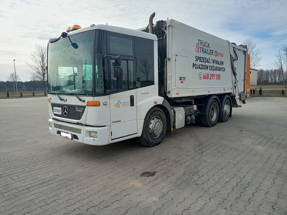 Mercedes-Benz ECONIC  Mercedes Benz ECONIC/FAUN Dwie Komory