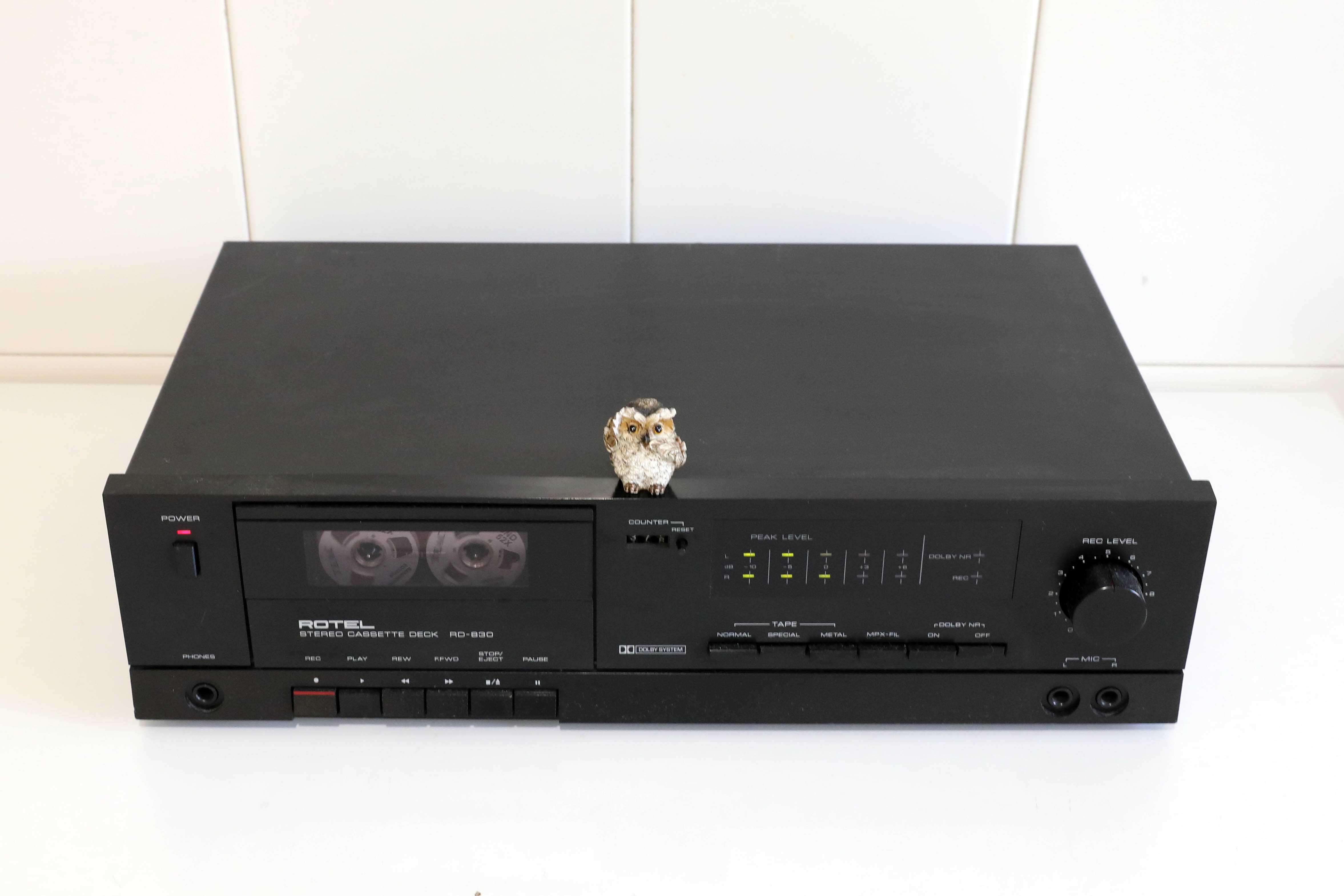 Rotel RD-830 Tape Deck Cassetes