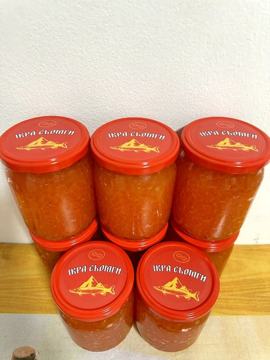 Ікра. Акция! 2+1=3 Банки ікры за 900 гривен на вибір