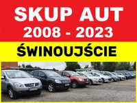 Skup Aut Świnoujście 2008r-2023r. Sprawne lub do naprawy- Dojazd dziś!