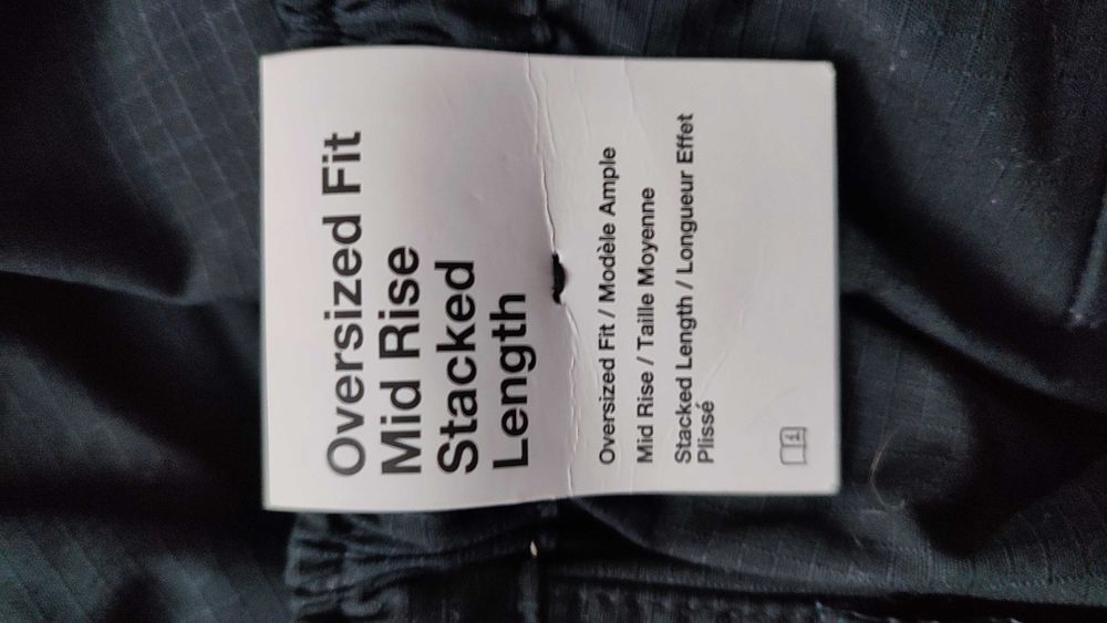 Nike Sportswear Damskie bojówki krój oversize ze średnim stanem rozm S