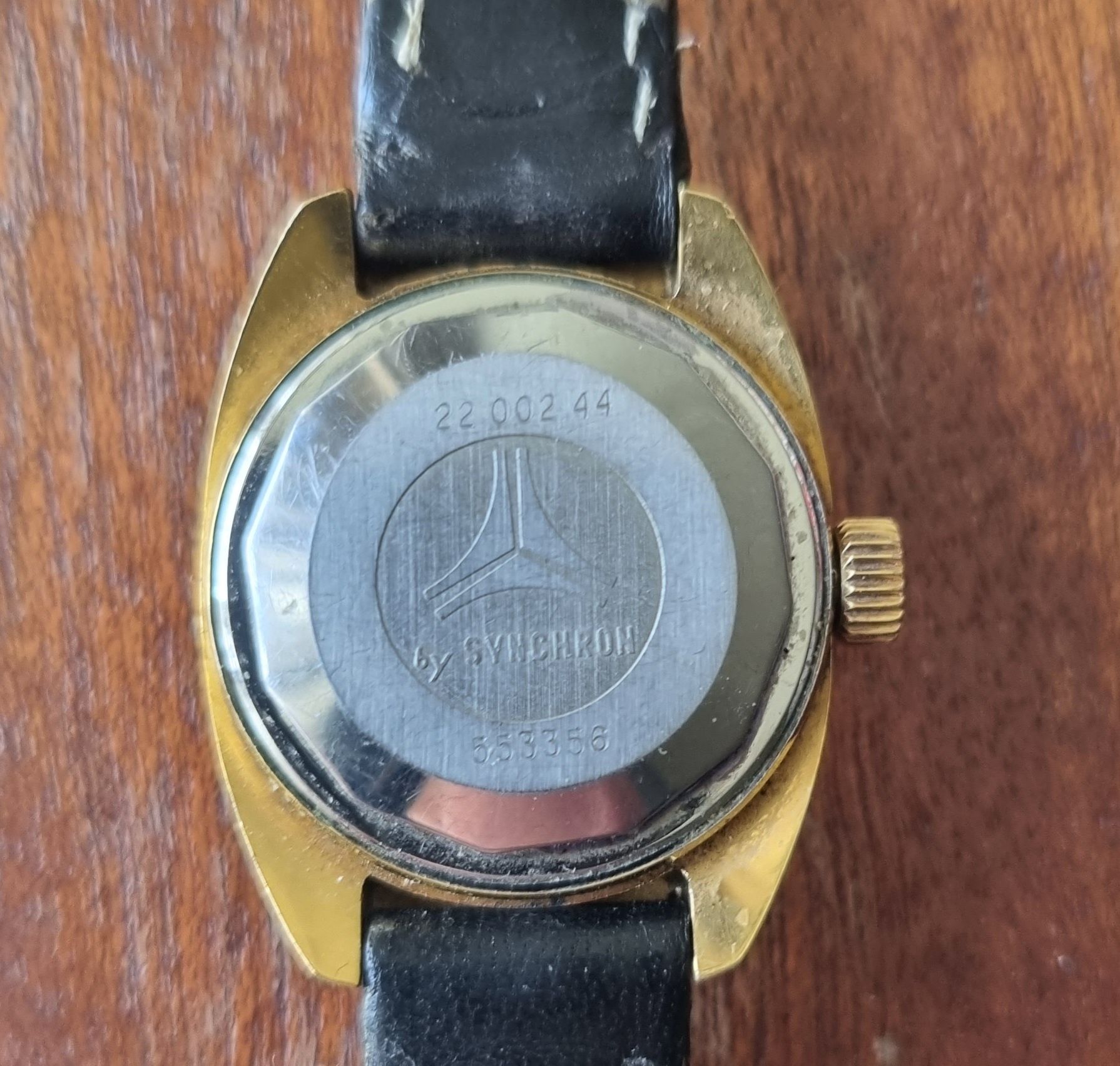 Relógio Cyma Anos 70 banhado a ouro