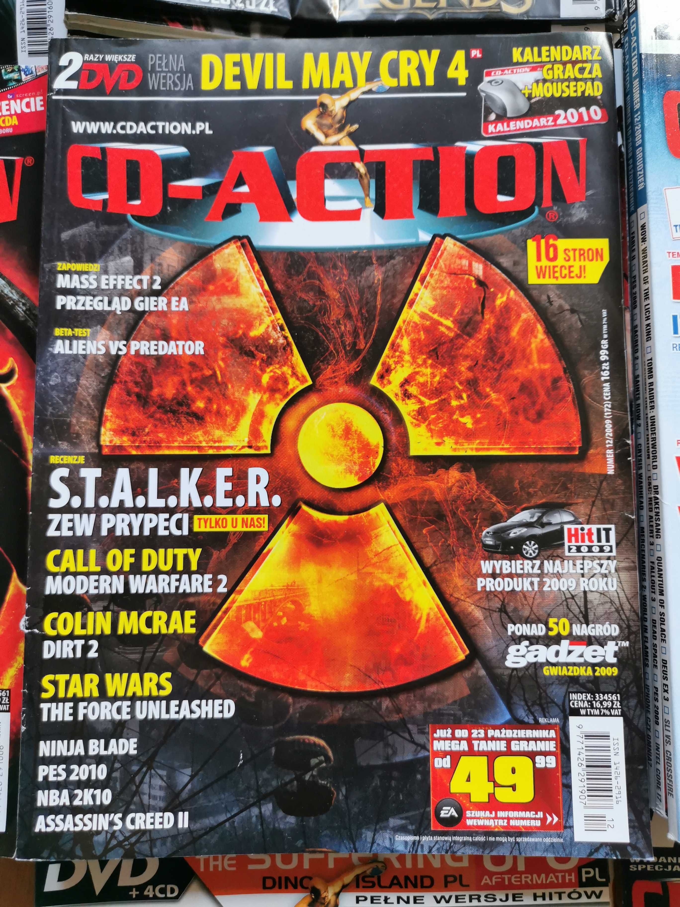 CD-Action kolekcja 130+ numerów, stan idealny lub bardzo dobry