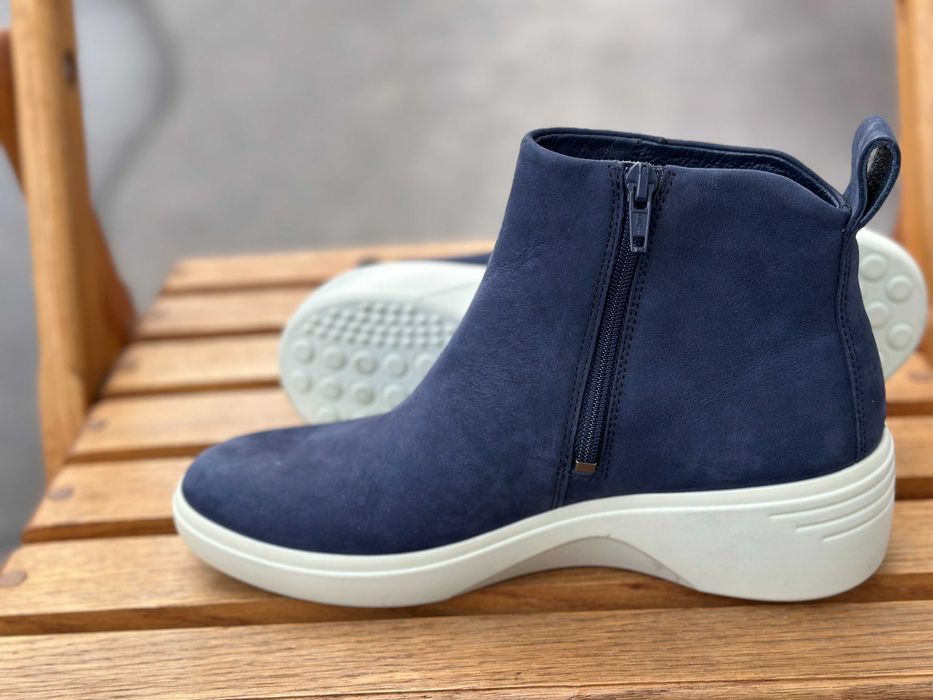 Черевики шкіряні оригінал ecco soft 7 нові 38 р див інші оголошення