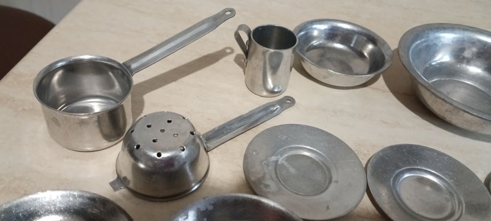 Іграшковий алюмінієвий посуд дитячий часів срср