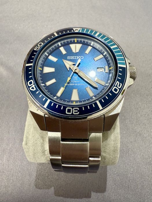 Seiko Prospex „Samurai” Blue Lagoon Limited Edition