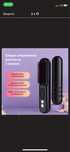 Бездротова щітка випрямляч AIMED Hair Straightener Brush Wireless