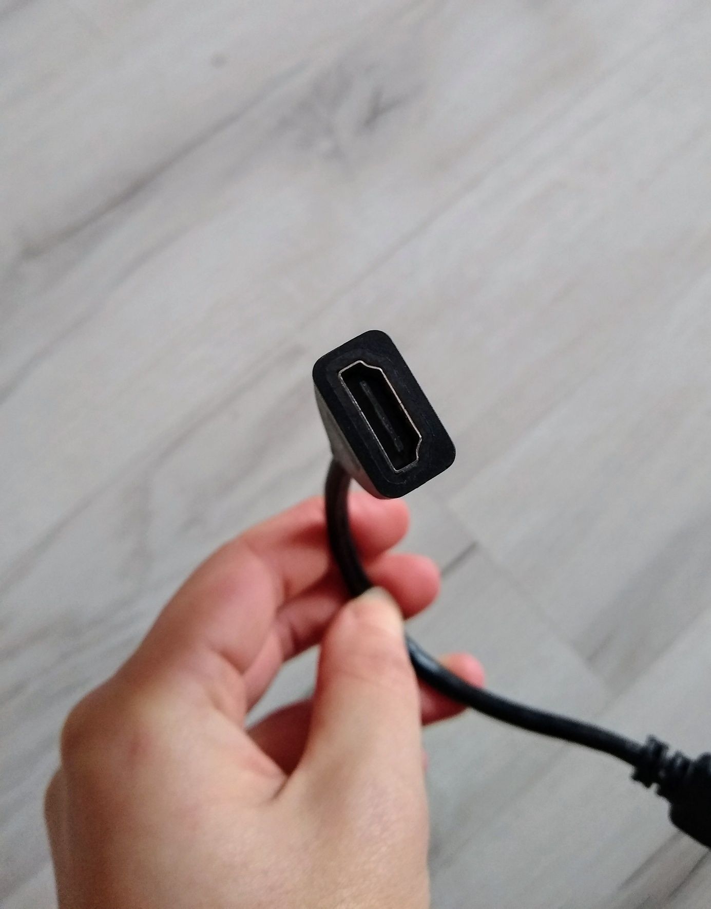 Adapter HDMI wtyk gniazdo przejściówka