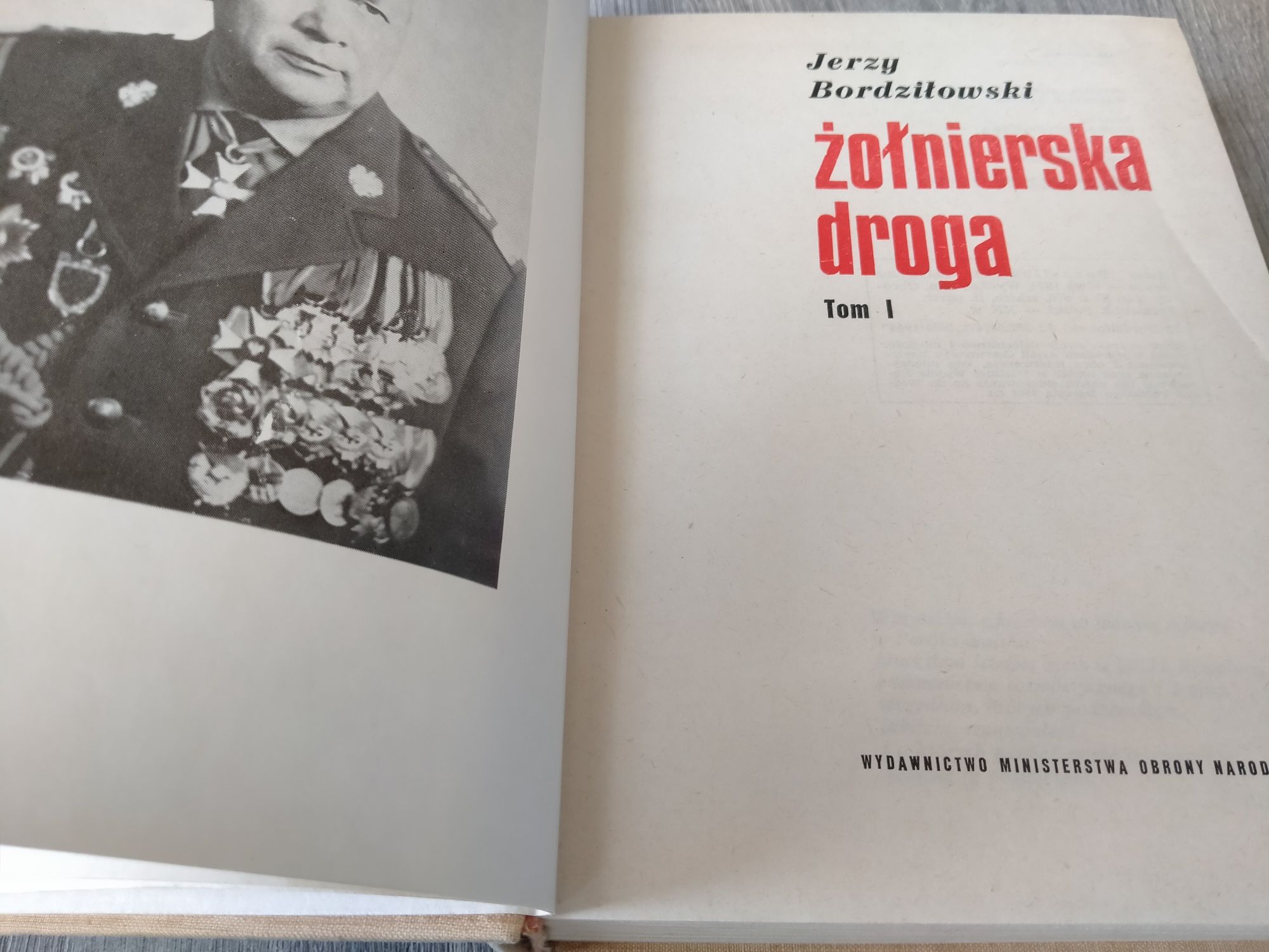 Jerzy Bordziłowski żołnierska droga tom I
