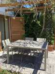 Mesa de exterior/jardim com 6 cadeiras