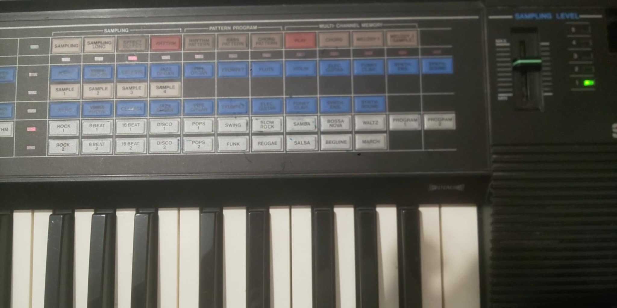 Casio SK-2100 Sampler Keyboards