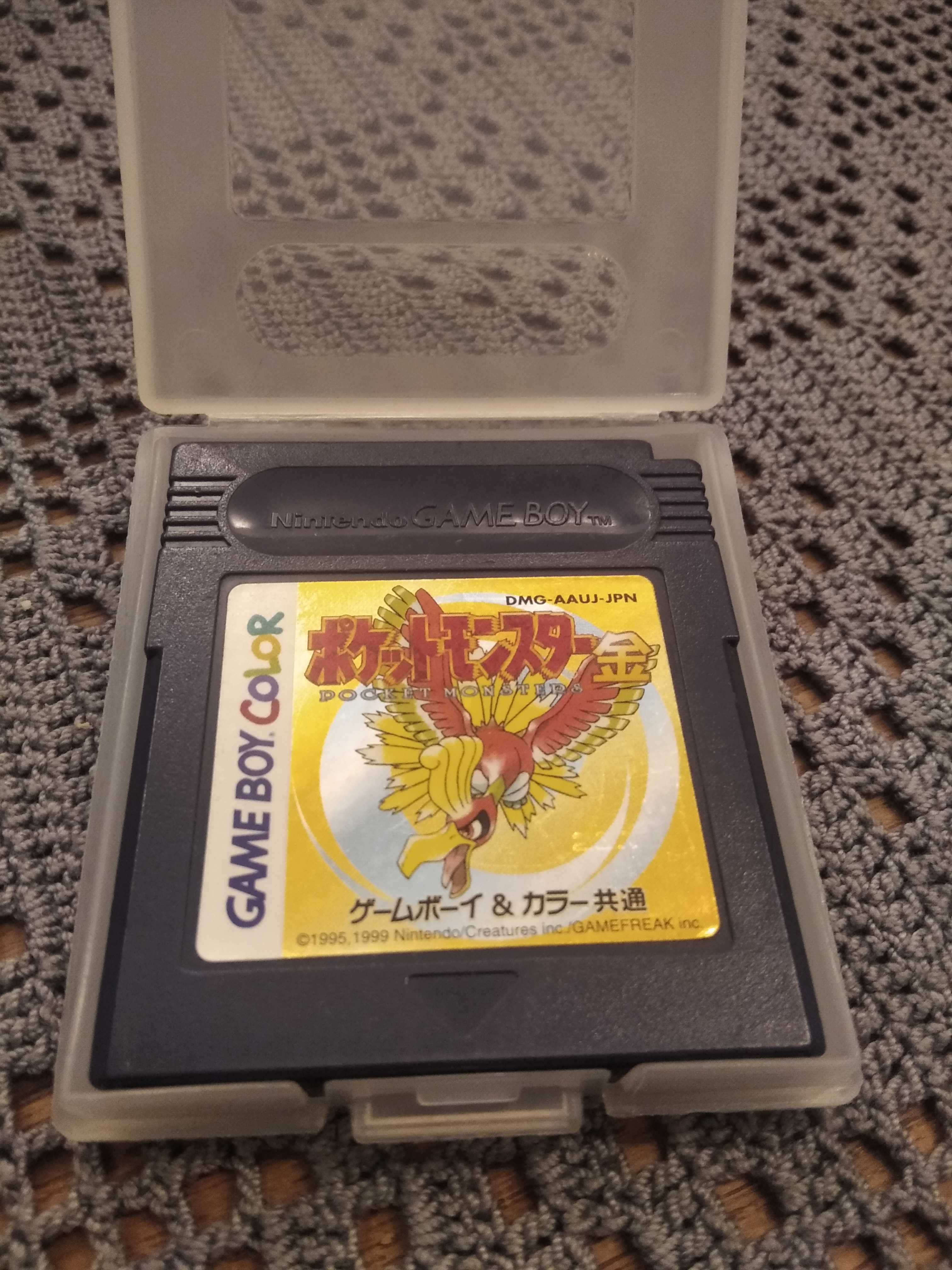 Gra Pokemon Gold, Gameboy, Japonia