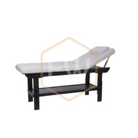 Marquesa de massagem de madeira marrom escuro (PVC) Ewwk-WKS021.A26.DB