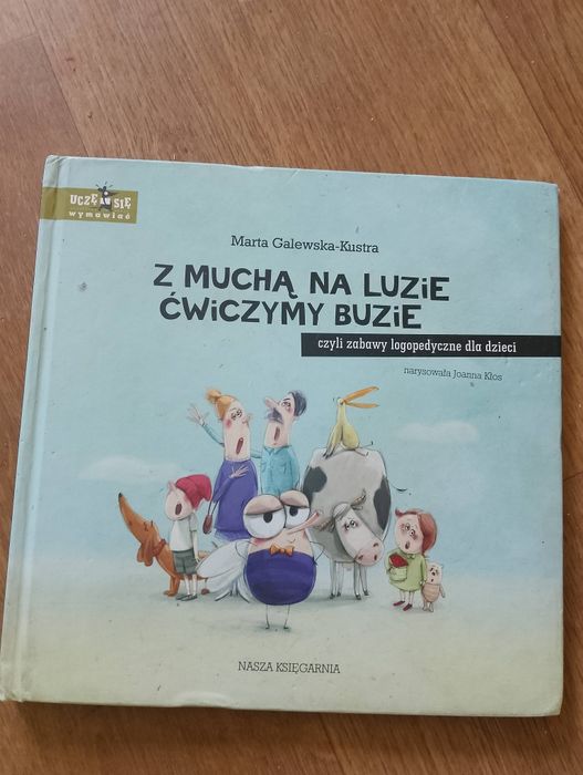 Z mucha na luzie ćwiczymy buzię zabawy logopedyczne