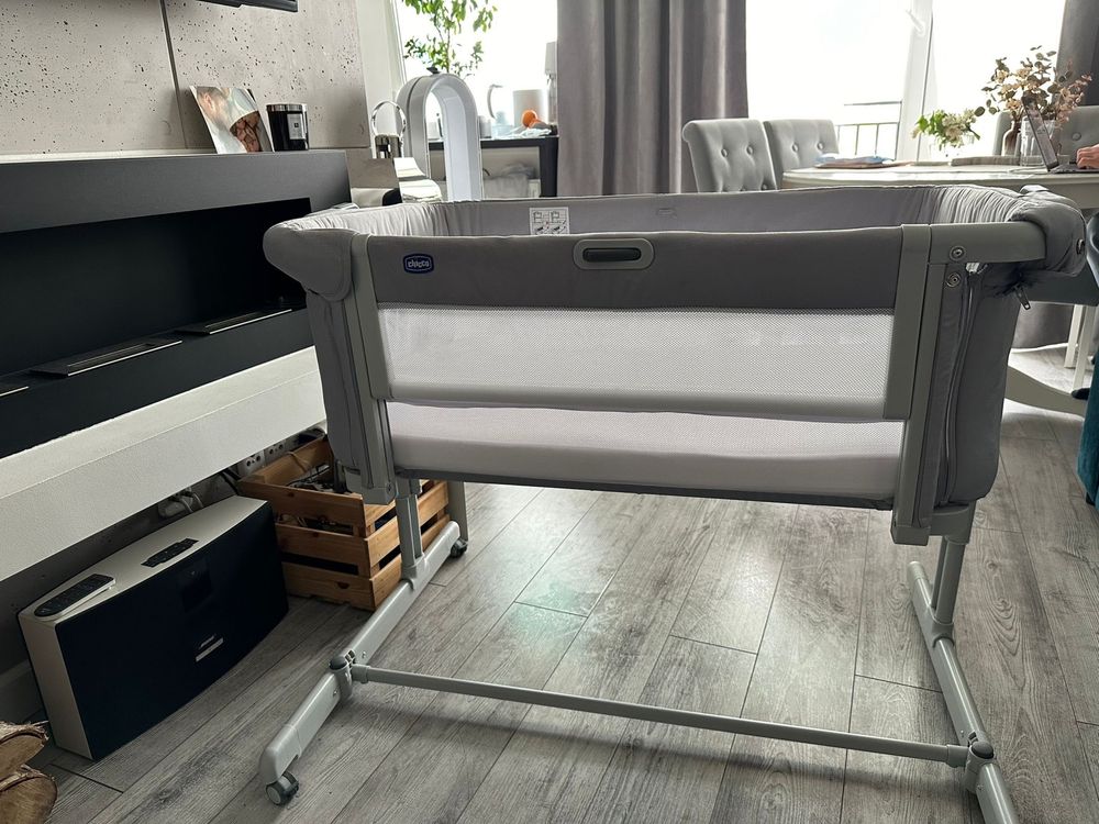 Chicco Next2Me Magic Evo – łóżeczko dostawne - Grey Mist