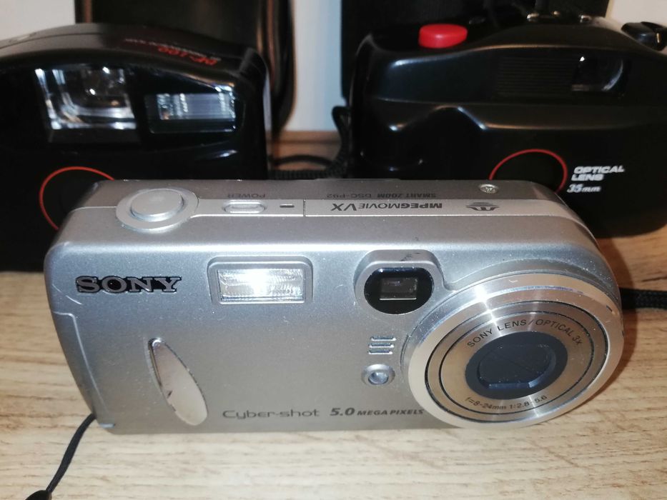 Stare aparaty fotograficzne + akcesoria