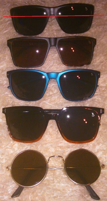 Okulary przeciwsłoneczne Brandex i lenonki