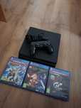 PS4 slim 500gb jeden pad + 3gry