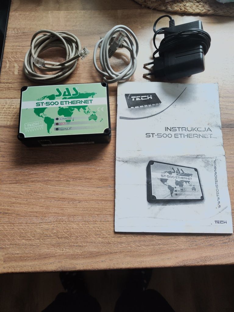 Sterownik st-500 st500 ethernet do pieca kotła sterowanie wifi