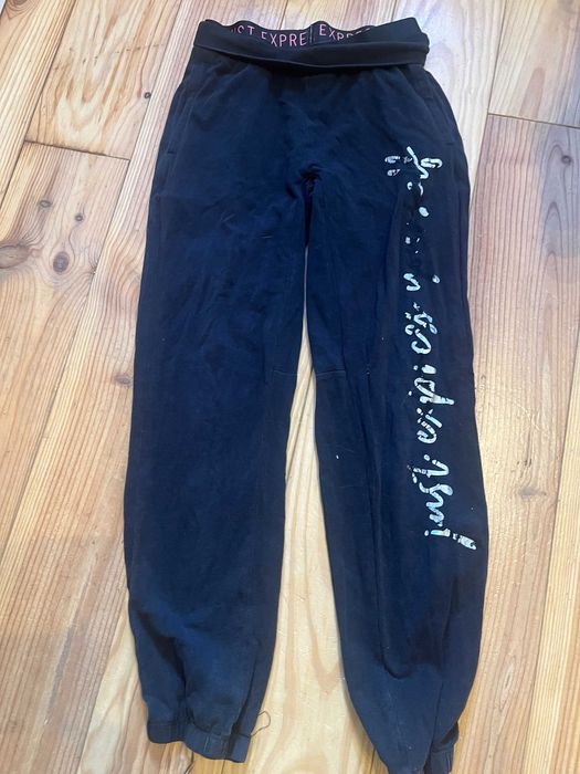 12 anos Calças de Dança Moderna/Jazz Largas e Leves - Rapariga - Preto