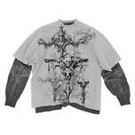 ERD футболка Afliction y2k sk8 опиум opium archive t-shirt