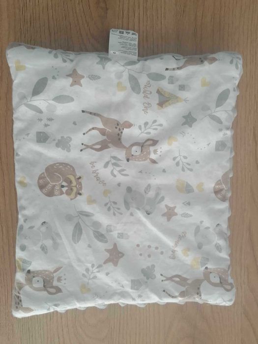komplet minky kocyk 75x100cm kołderka+ poduszka